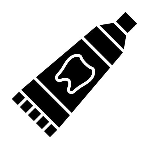 Tooth Paste Glyph Icon