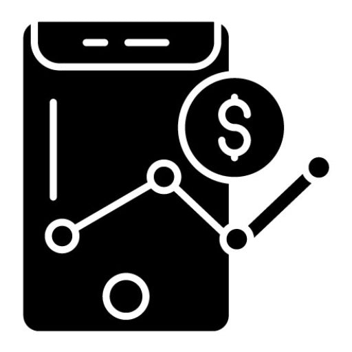 Software Trading Glyph Icon