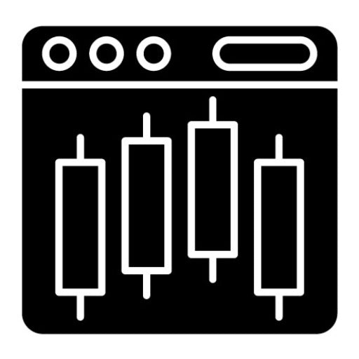 Web Trading Glyph Icon