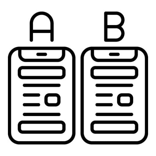 Ab Testing Icon | Copywriting