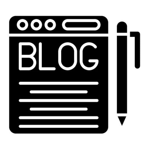 Blog Glyph Icon