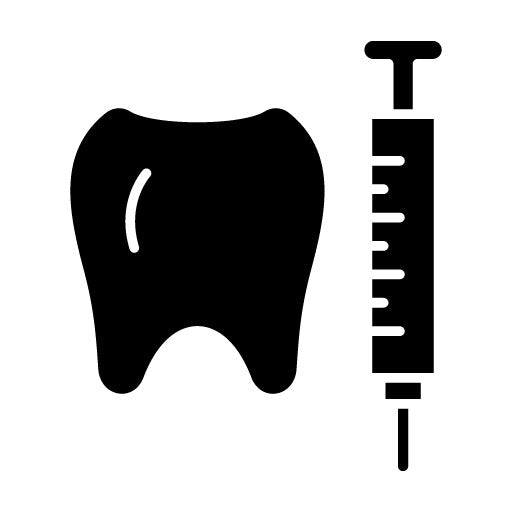 Tooth Analysis Glyph Icon