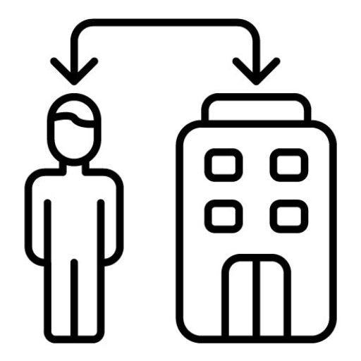 Business To Consumer Icon