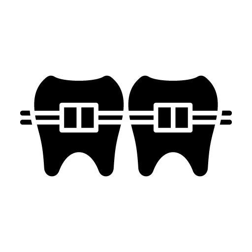 Tooth Decayed Glyph Icon