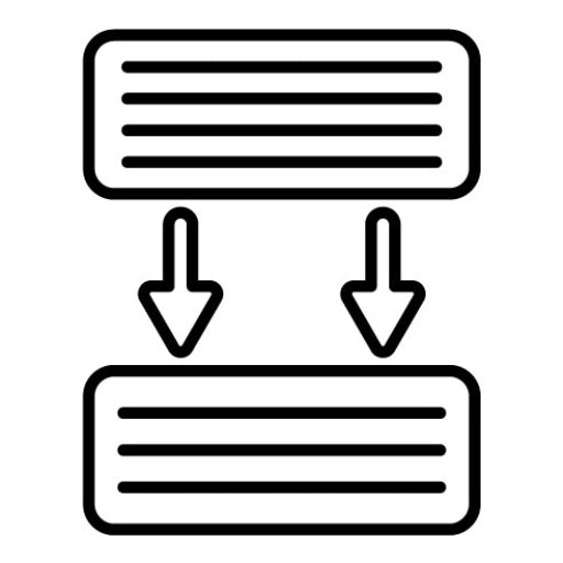 Sentence Length Icon