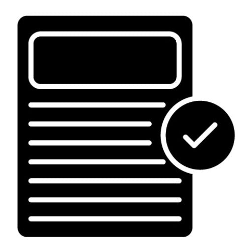 Subheads Glyph Icon