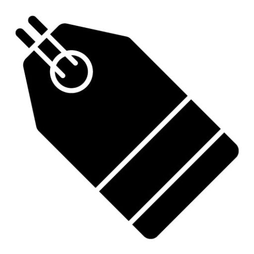 Title Tag Glyph Icon