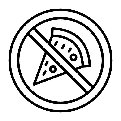 No Fast Food Icon