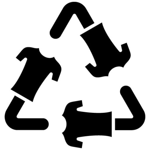 Upcycling Glyph Icon