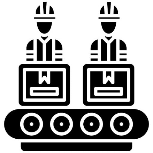 Manufacturing Glyph Icon