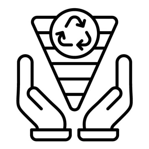 Waste Hierarchy Icon
