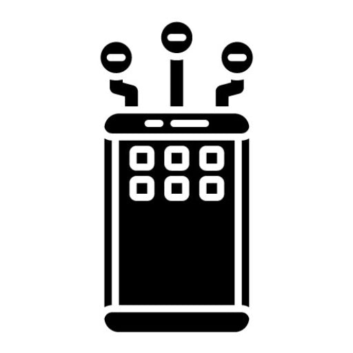 Content Curation Glyph Icon | Social Media Agency