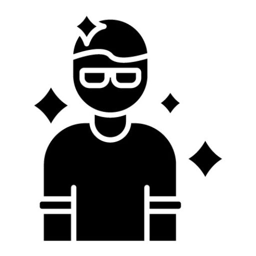 Celebrity Influencers Glyph Icon