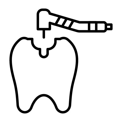 Tooth Drilling Icon