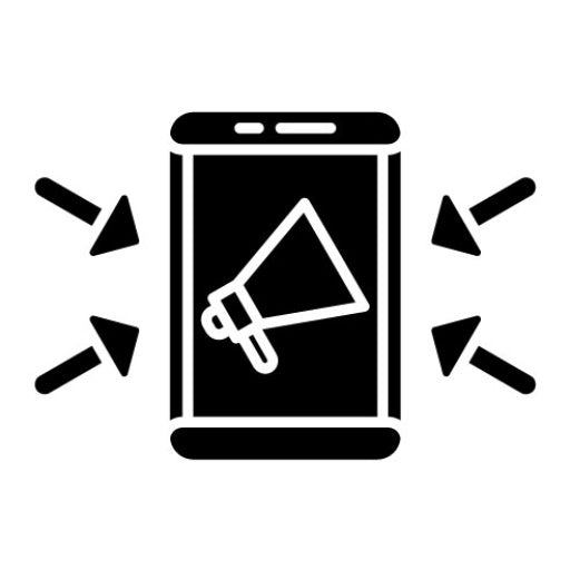 Ad Optimization Glyph Icon
