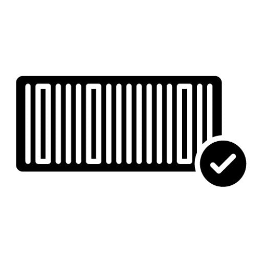 Tracking Code Glyph Icon | Social Media Agency