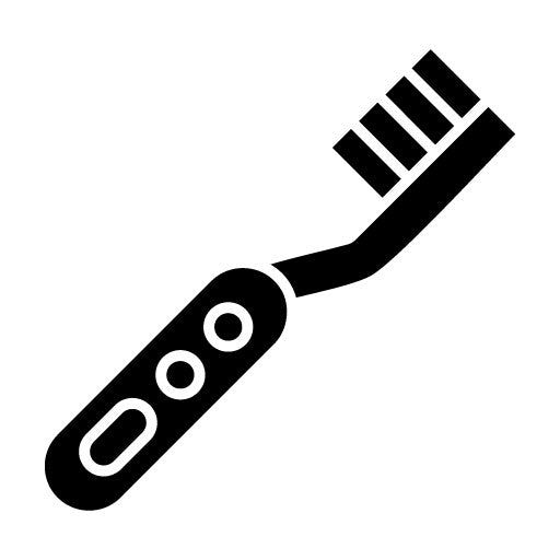 Electric Toothbrush Glyph Icon