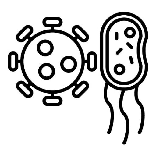 Bacteria And Virus Icon