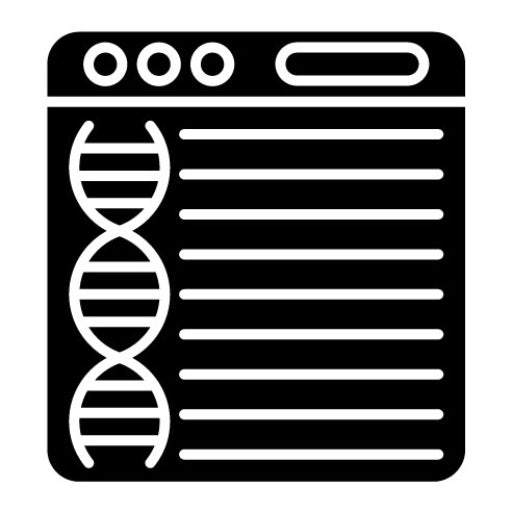 Bioinformatics Glyph Icon