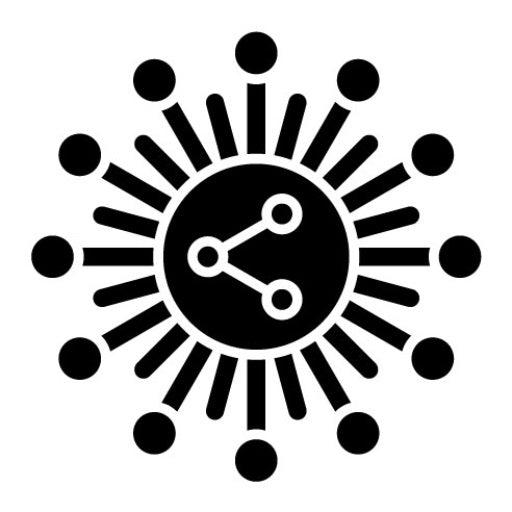 Biological Network Glyph Icon