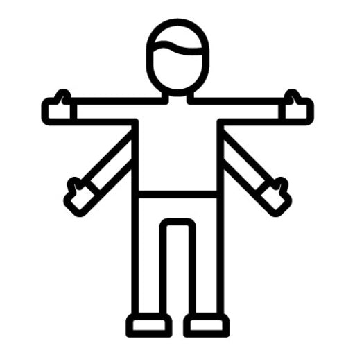 Virtuvian Man Icon