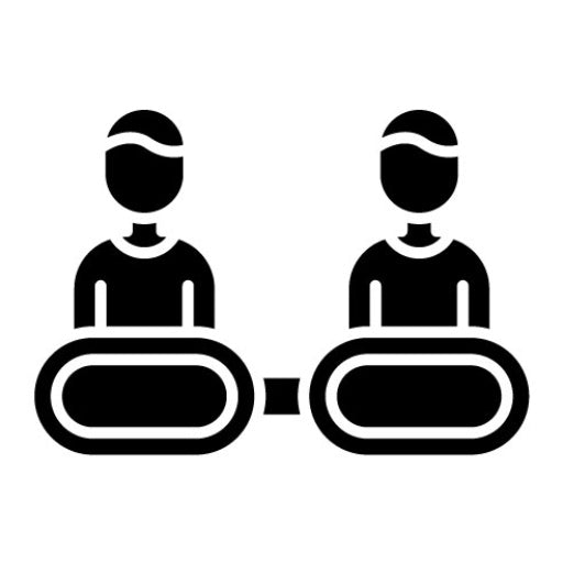Affiliate Marketing Glyph Icon | Influencer Marketing