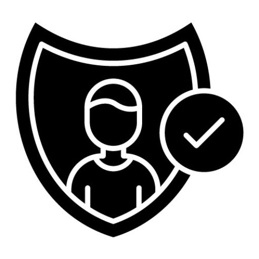 Authenticity Glyph Icon | Influencer Marketing