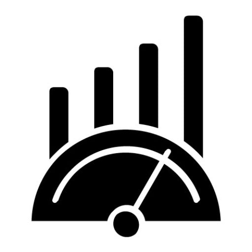 Benchmark Glyph Icon