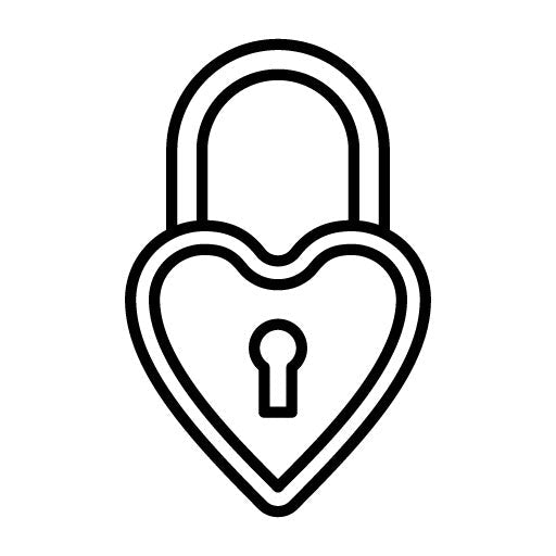 Wedding Padlock Icon