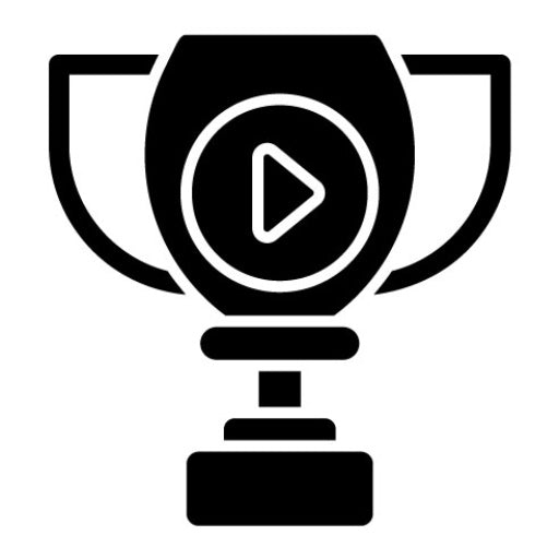 Social Contest Glyph Icon