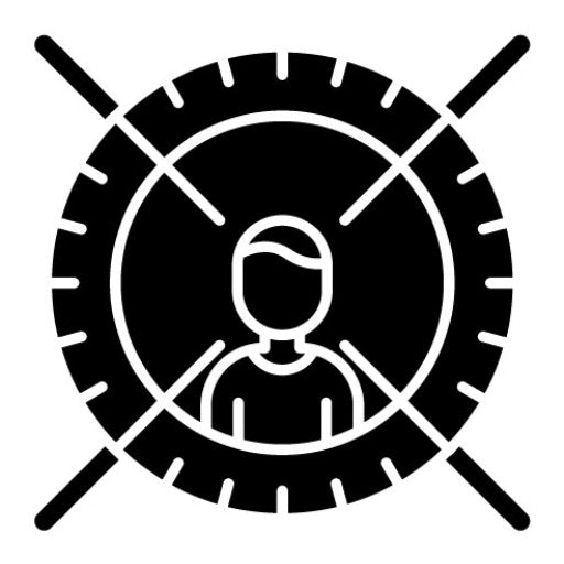 Target Audience Glyph Icon | Influencer Marketing
