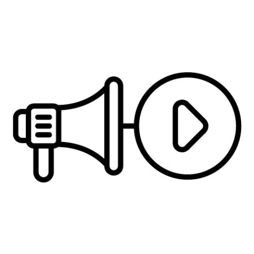 Video Marketing Icon | Influencer Marketing