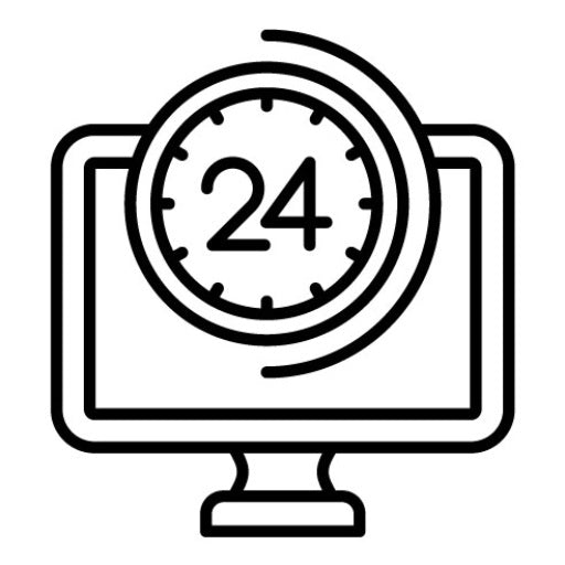 24 7 Monitoring Icon
