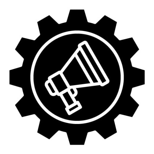 Advertising System Glyph Icon