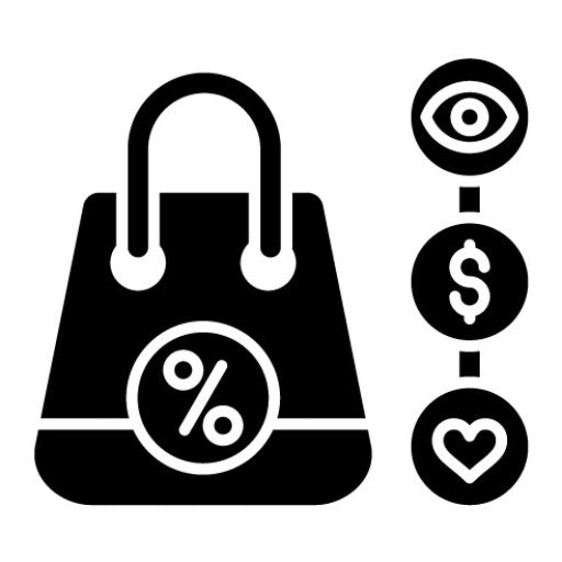 Consumer Behavior Glyph Icon