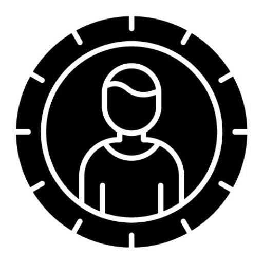 Target Audience Glyph Icon
