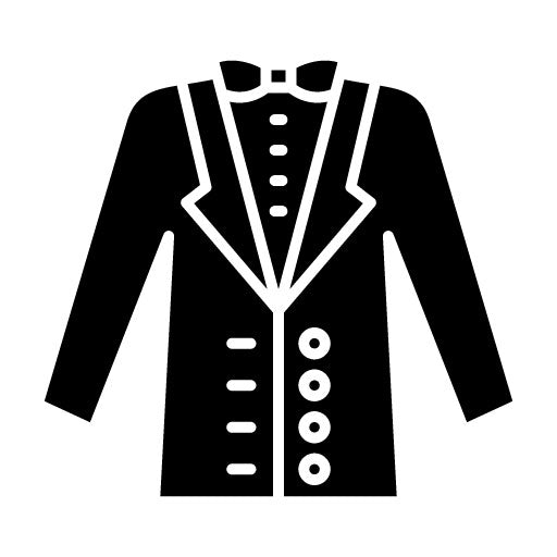 Wedding Men Suit Glyph Icon