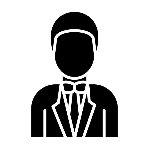 Groom Glyph Icon