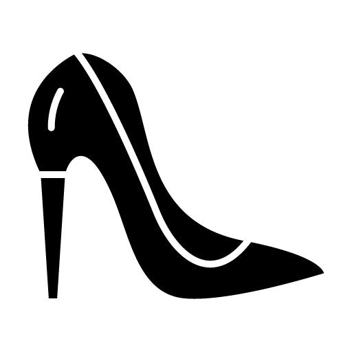 High Heels Wedding Glyph Icon