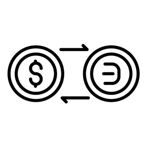 Currency Exchange Icon | Digital Nomad