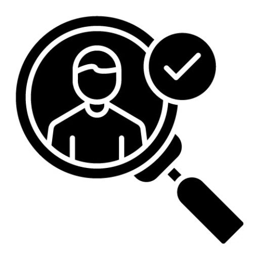 Customer Discovery Glyph Icon