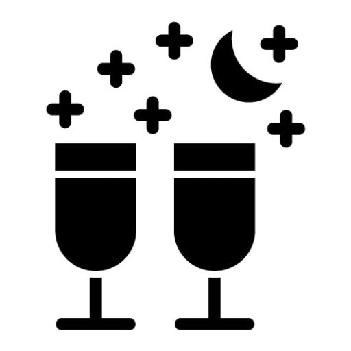 Nightlife Glyph Icon