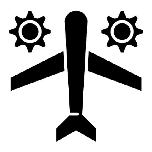 Travel Hacking Glyph Icon
