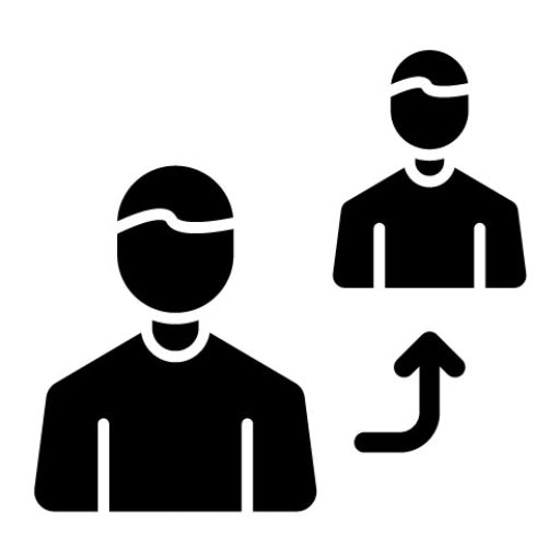 Affiliate Marketer Glyph Icon