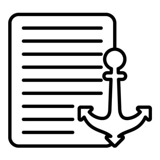 Anchor Text Icon | Internet Marketing