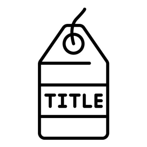Title Tag Icon | Internet Marketing