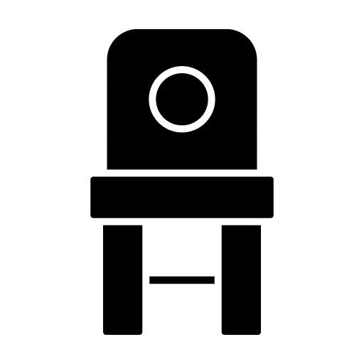 Chair Glyph Icon