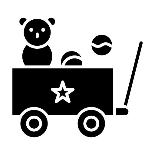 Toy Glyph Icon | Kindergarten