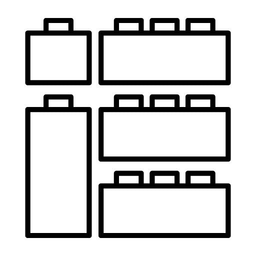 Blocks Icon | Kindergarten