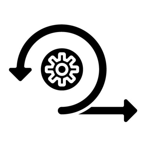 Agile Glyph Icon | UX and UI